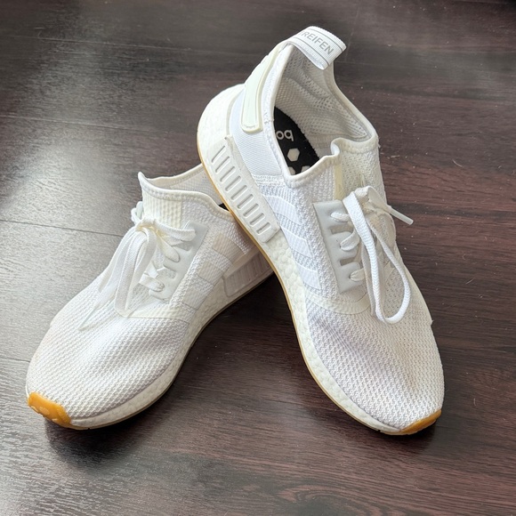 adidas Other - Adidas NMD_R1 White Gumsoles